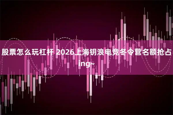 股票怎么玩杠杆 2026上海钥浪电竞冬令营名额抢占ing~